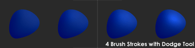 Brush Strokes for Dodge Tool